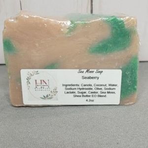 Sea Moss Natural Soap Bar Seaberry